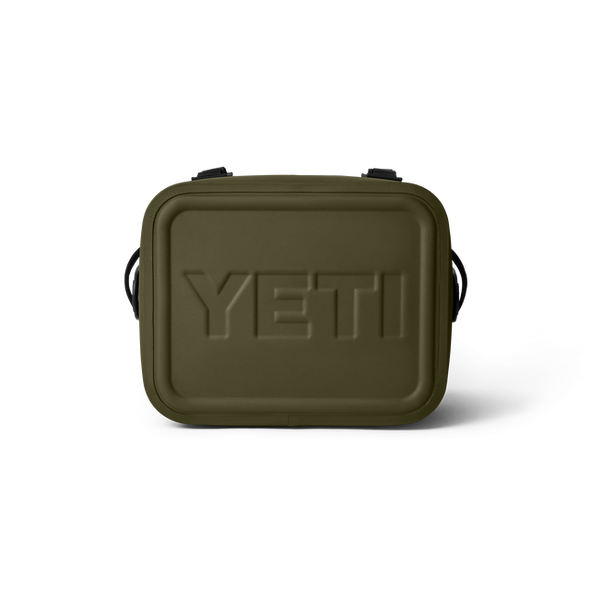 YETI HOPPERFLIP 12 SOFT COOLER - OLIVE/BLACK