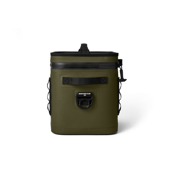 YETI HOPPERFLIP 12 SOFT COOLER - OLIVE/BLACK