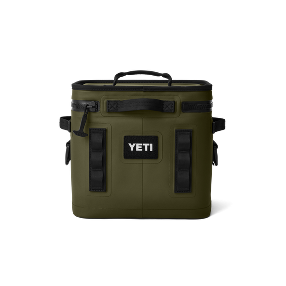 YETI HOPPERFLIP 12 SOFT COOLER - OLIVE/BLACK