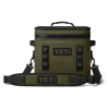 YETI HOPPERFLIP 12 SOFT COOLER - OLIVE/BLACK