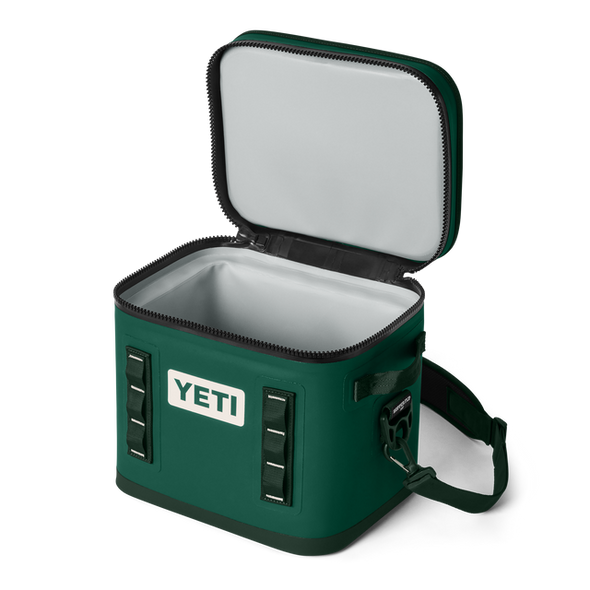 YETI HOPPER FLIP 12 SOFT COOLER - BLACK FOREST GREEN