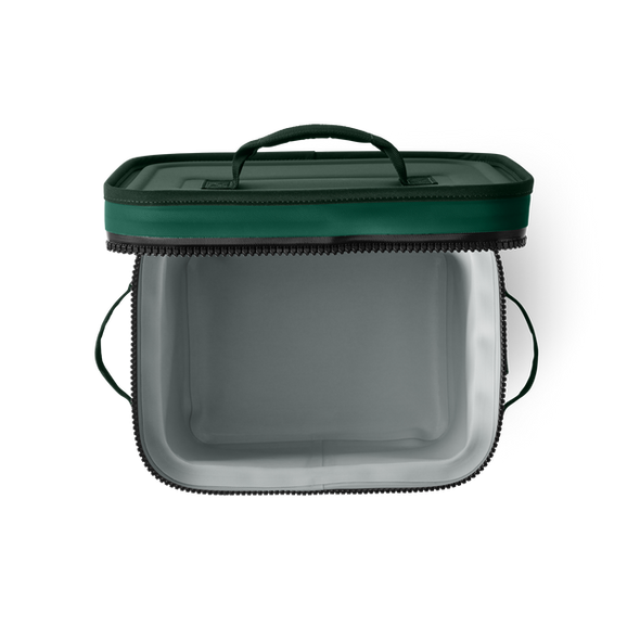 YETI HOPPER FLIP 12 SOFT COOLER - BLACK FOREST GREEN