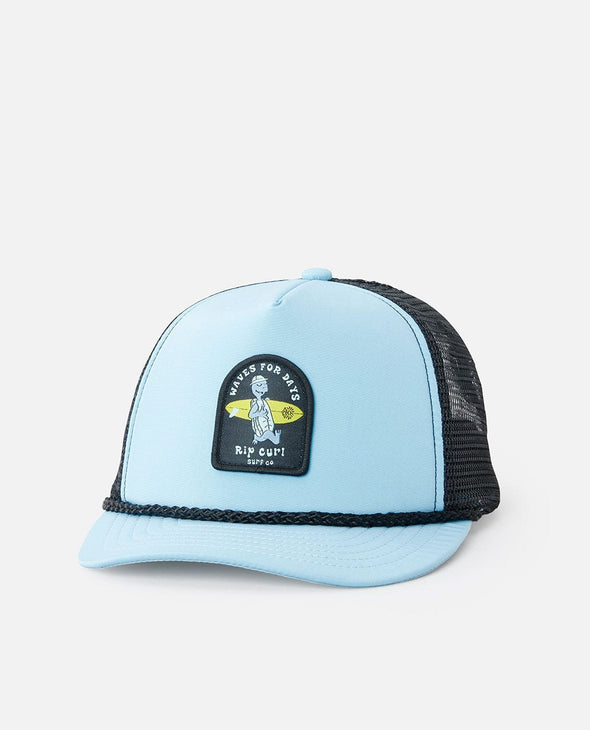 RIP CURL TUBE TOWN TRUCKER-TODDLER - LIGHT BLUE