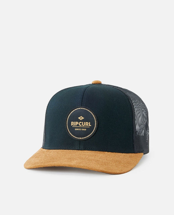 RIP CURL ROUTINE CURVE TRUCKER - BLACK TAN