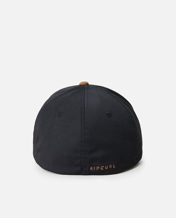 RIP CURL TEPAN 2.0 FLEXFIT CAP - BLACK/TAN