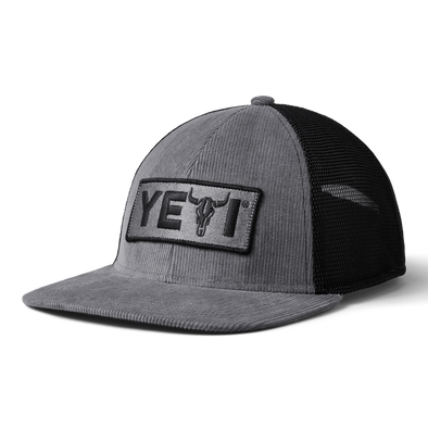 YETI STEER FLAT BRIM HAT - GREY