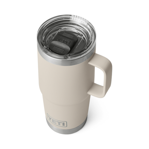 YETI RAMBLER 20OZ (591ML) TRAVEL MUG - CAPE TAUPE