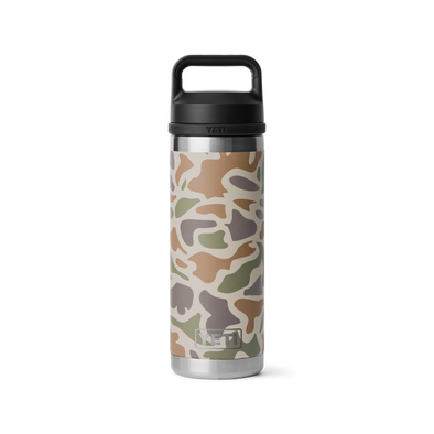 YETI RAMBLER 18OZ (532ML) BOTTLE W/ CHUG CAP - TAN CAMO
