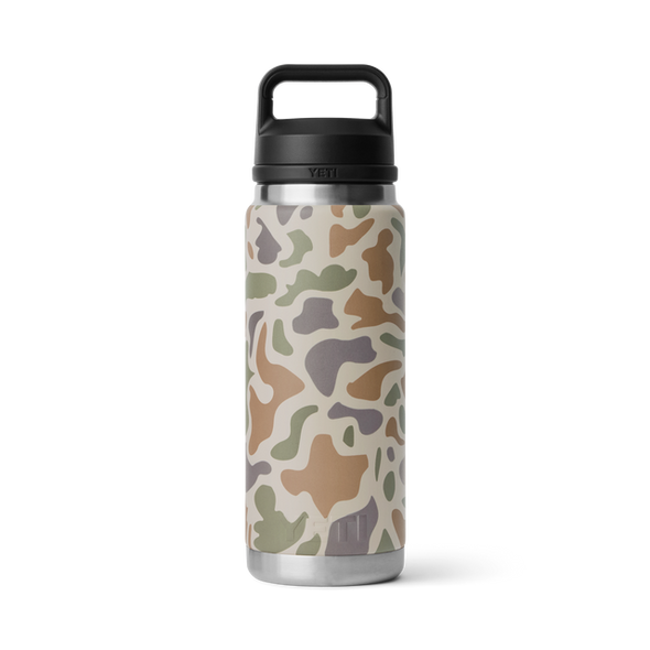 YETI RAMBLER 26OZ (769ML) BOTTLE W/ CHUG CAP - TAN CAMO