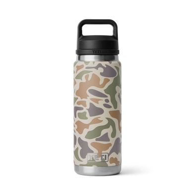YETI RAMBLER 26OZ (769ML) BOTTLE W/ CHUG CAP - TAN CAMO