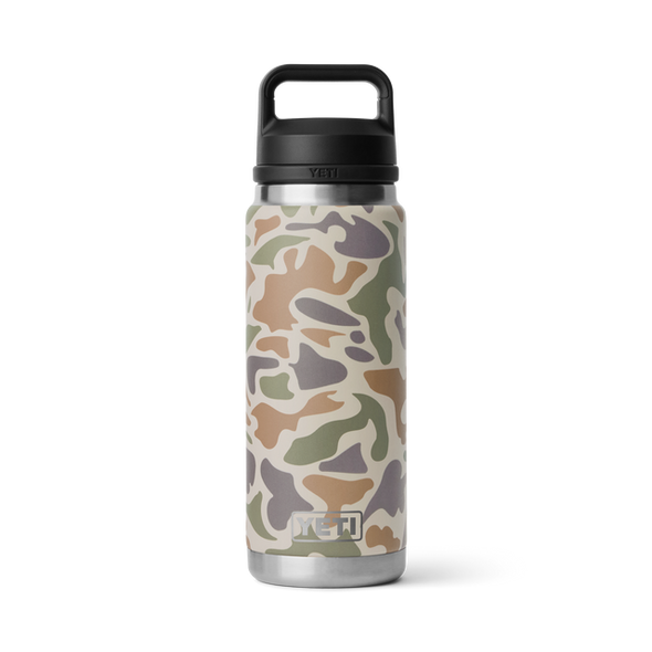 YETI RAMBLER 26OZ (769ML) BOTTLE W/ CHUG CAP - TAN CAMO
