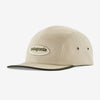 PATAGONIA GRAPHIC MACLURE HAT - OVAL LOGO: PUMICE