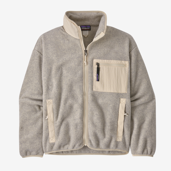 PATAGONIA W'S SYNCH JACKET - OATMEAL HEATHER W/ NATURAL