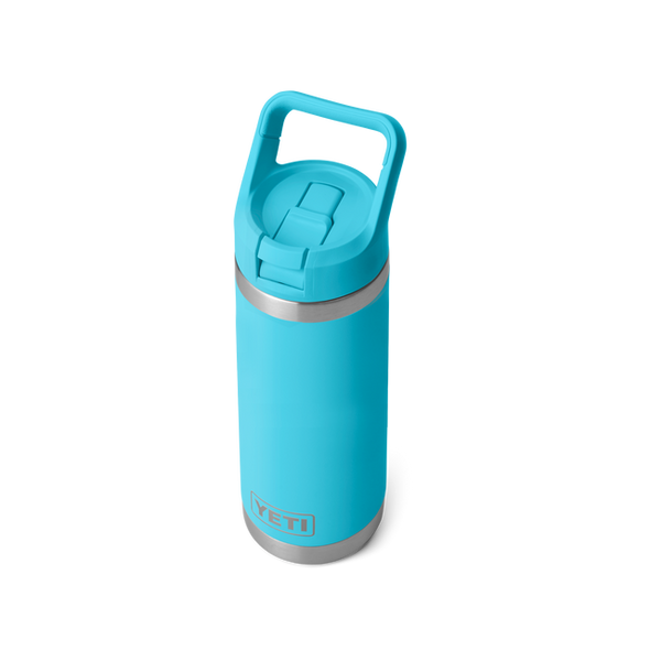 YETI RAMBLER 18OZ (532ML) STRAW BOTTLE - REEF BLUE