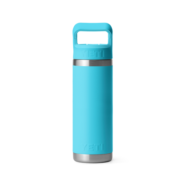 YETI RAMBLER 18OZ (532ML) STRAW BOTTLE - REEF BLUE
