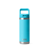 YETI RAMBLER 18OZ (532ML) STRAW BOTTLE - REEF BLUE