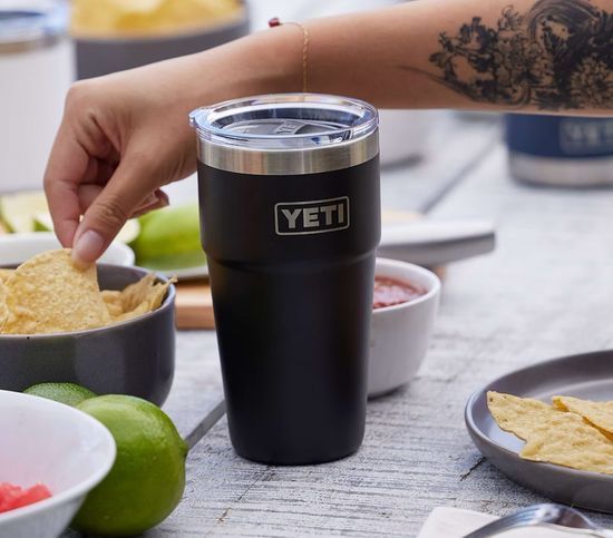 YETI RAMBLER R20 (591ML) STACKABLE CUP BLACK