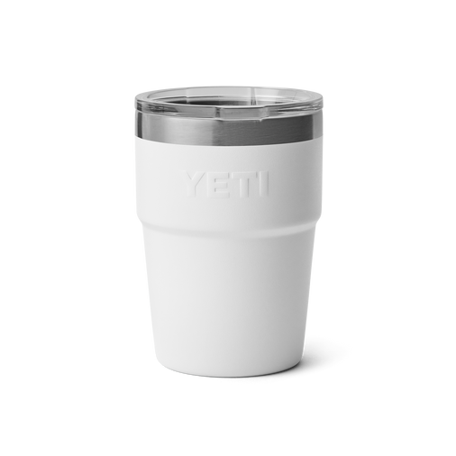 YETI RAMBLER 16OZ (473ML) STACKABLE CUP W/ MAG SLIDER LID - WHITE