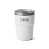 YETI RAMBLER 16OZ STACKABLE CUP W/ MAG SLIDER LID - WHITE