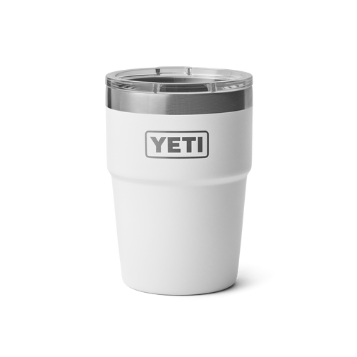 YETI RAMBLER 16OZ STACKABLE CUP W/ MAG SLIDER LID - WHITE