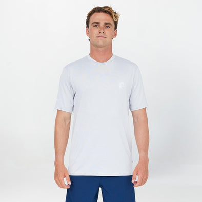 ONEILL 24/7 HYBRID UV SS SURF TEE - OVERCAST