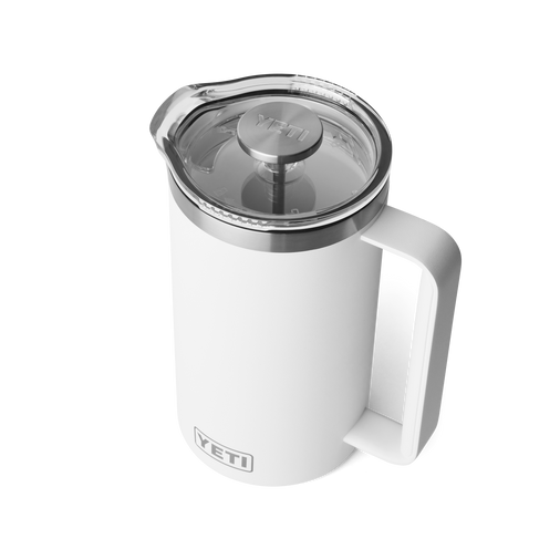 YETI RAMBLER 34OZ (1.0L) FRENCH PRESS - WHITE