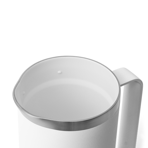 YETI RAMBLER 34OZ (1.0L) FRENCH PRESS - WHITE