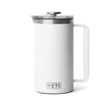 YETI RAMBLER 34OZ (1.0L) FRENCH PRESS - WHITE