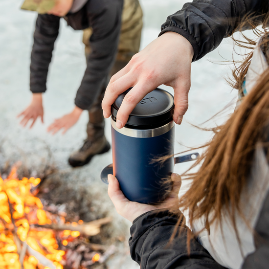 YETI RAMBLER 16OZ (473ML) INSULATED FOOD JAR - NAVY