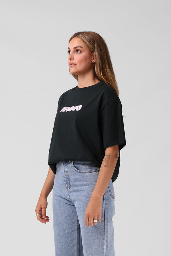 RPM OLD SKOOL OS TEE - CARBON