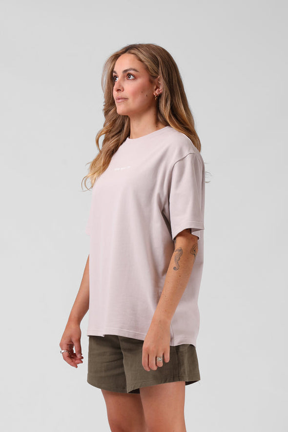 RPM OS STANDARD TEE - LIGHT DUSTY PINK