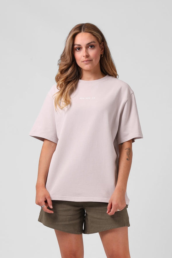 RPM OS STANDARD TEE - LIGHT DUSTY PINK