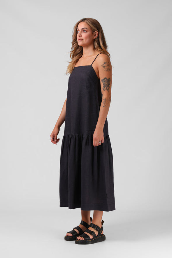 RPM ANTOINETTE DRESS - DEEP SEA