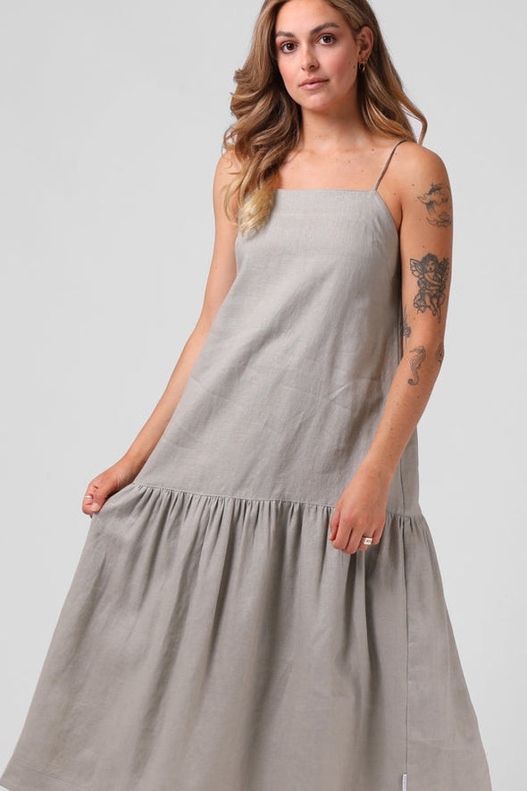 RPM ANTOINETTE DRESS - SAGE GREY