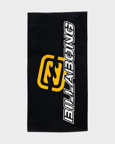BILLABONG WAVES TOWEL - BLACK