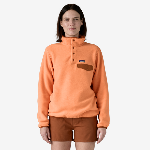 PATAGONIA W'S LW SYNCH SNAP-T P/O - HEIRLOOM PEACH