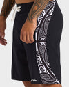 QUIKSILVER MANGOTU BOARDSHORT 20" - BLACK