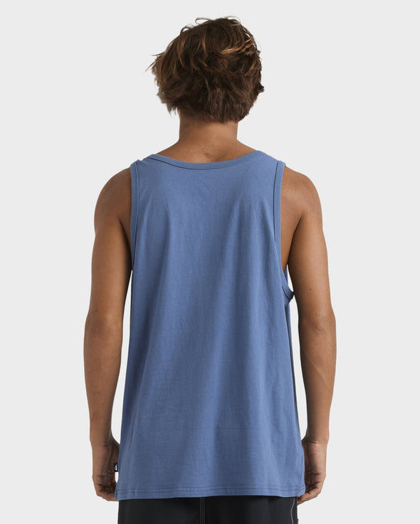 QUIKSILVER RETRO BOX TANK - CHINA BLUE