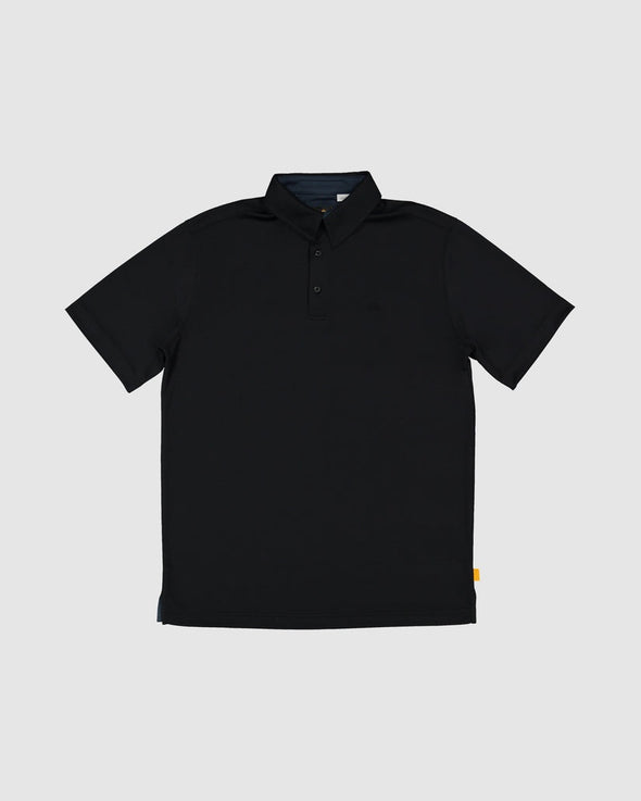 QUIKSILVER PACIFIC POLO - BLACK