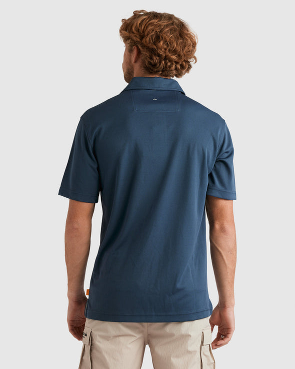 QUIKSILVER PACIFIC POLO - MIDNIGHT NAVY
