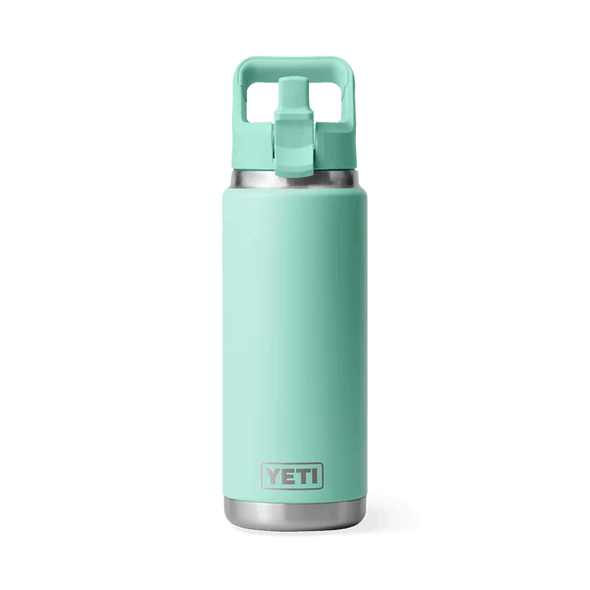 YETI RAMBLER 26OZ (760ML) W/ STRAW BOTTLE - SEAFOAM