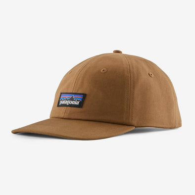 PATAGONIA P-6 LABEL TRAD CAP - DEER BROWN