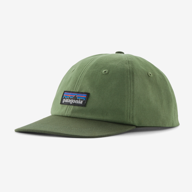 PATAGONIA P-6 LABEL TRAD CAP - TERRAIN GREEN