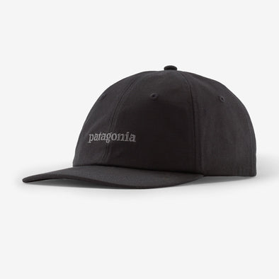 PATAGONIA FITZ ROY ICON TRAD CAP - TEXT LOGO: INK BLACK