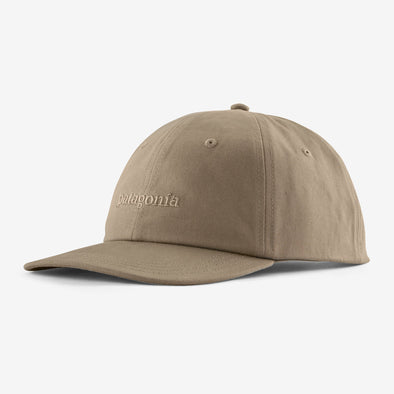 PATAGONIA FITZ ROY ICON TRAD CAP - TEXT LOGO: SEABIRD GREY