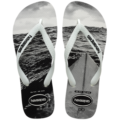 HAVAIANAS HYPE - WHITE/BLACK