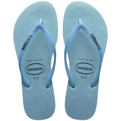 HAVAIANAS SLIM GLITTER IRIDESCENT - LAVENDER BLUE