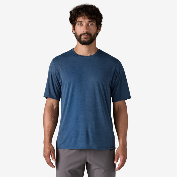 PATAGONIA M'S CAP COOL DAILY SHIRT - CLEMENT BLUE-LIGHT CLEMENT BLUE X-DYE