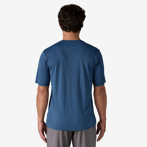 PATAGONIA M'S CAP COOL DAILY SHIRT - CLEMENT BLUE-LIGHT CLEMENT BLUE X-DYE