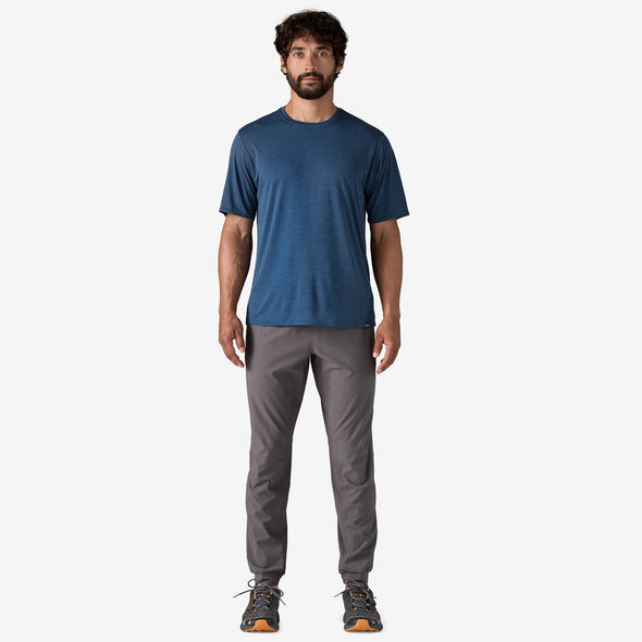 PATAGONIA M'S CAP COOL DAILY SHIRT - CLEMENT BLUE-LIGHT CLEMENT BLUE X-DYE